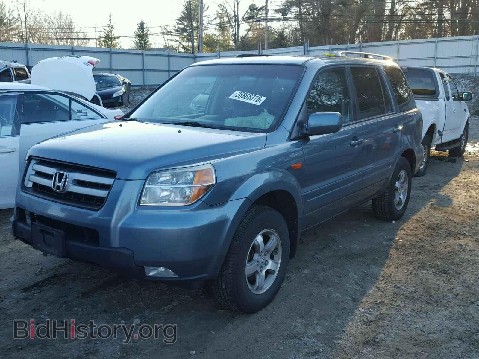 2006 HONDA PILOT - VIN: 2HKYF18546H502920 - Фото 2