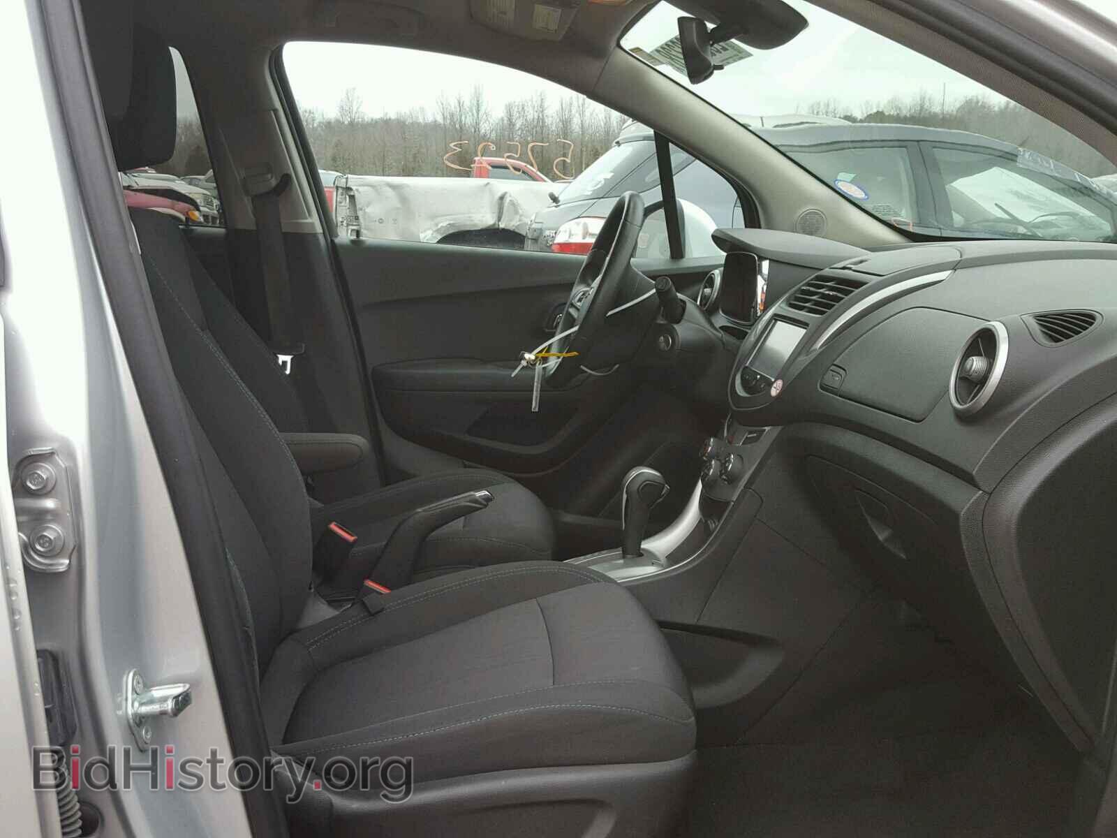 2016 CHEVROLET TRAX - VIN: 3GNCJLSB4GL186043 - Фото 5
