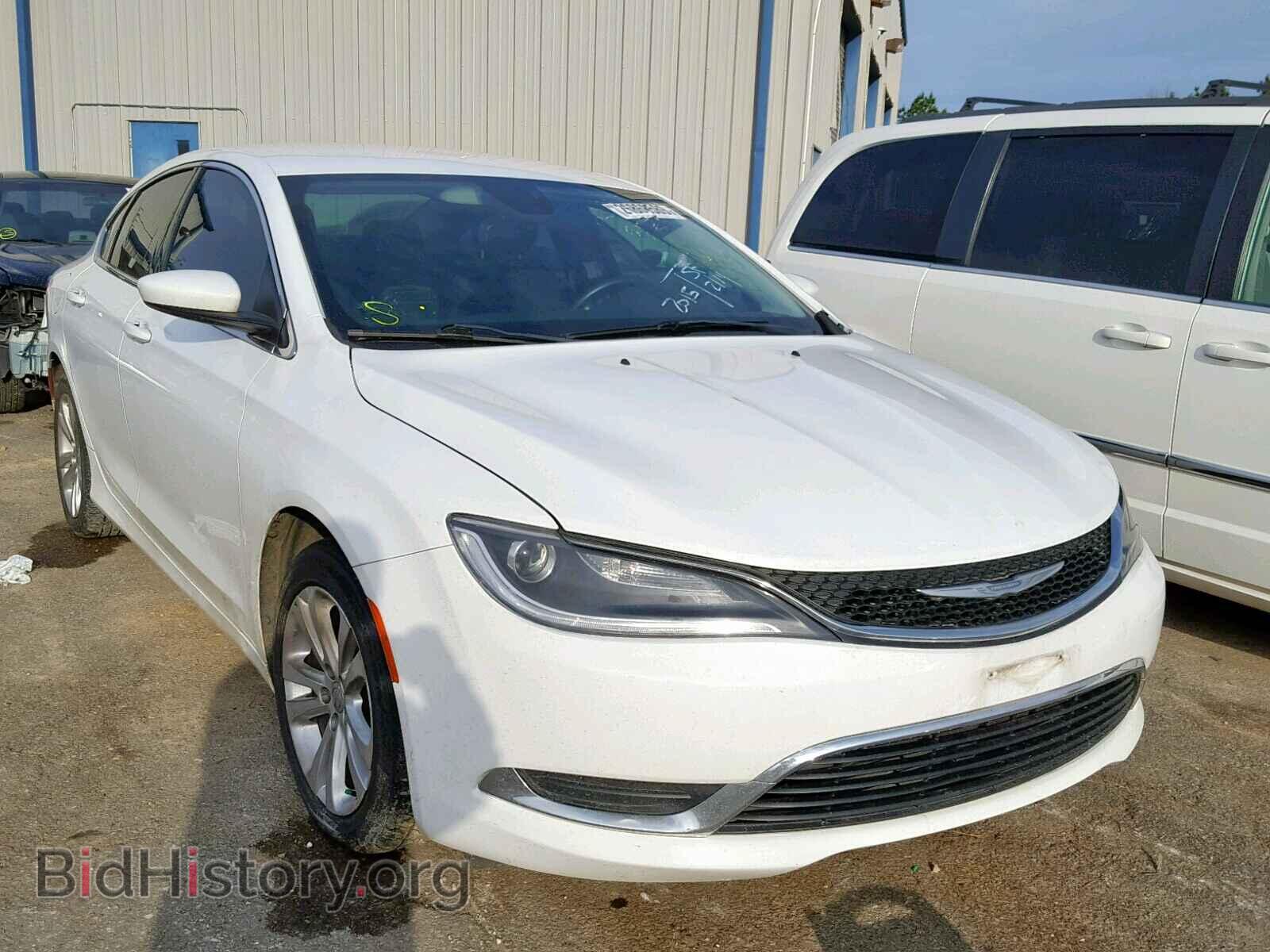 Фотография 1C3CCCAB8FN608371 - CHRYSLER 200 2015
