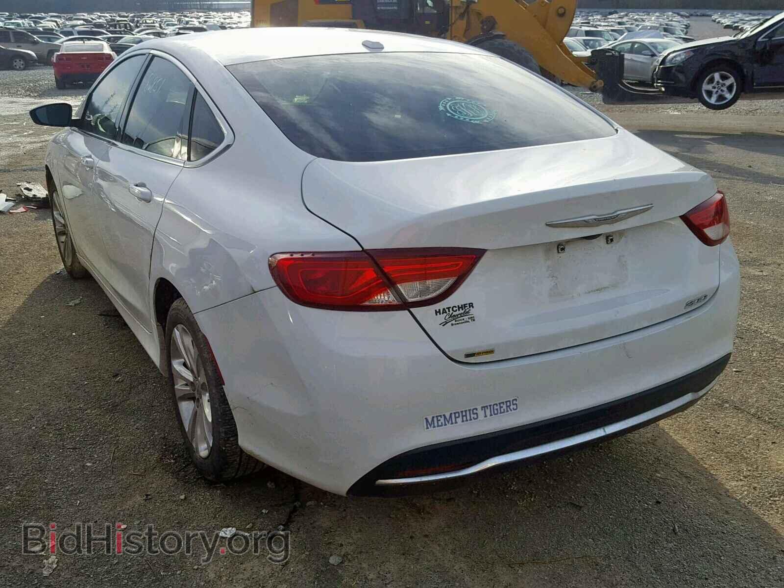 2015 CHRYSLER 200 - VIN: 1C3CCCAB8FN608371 - Фото 3