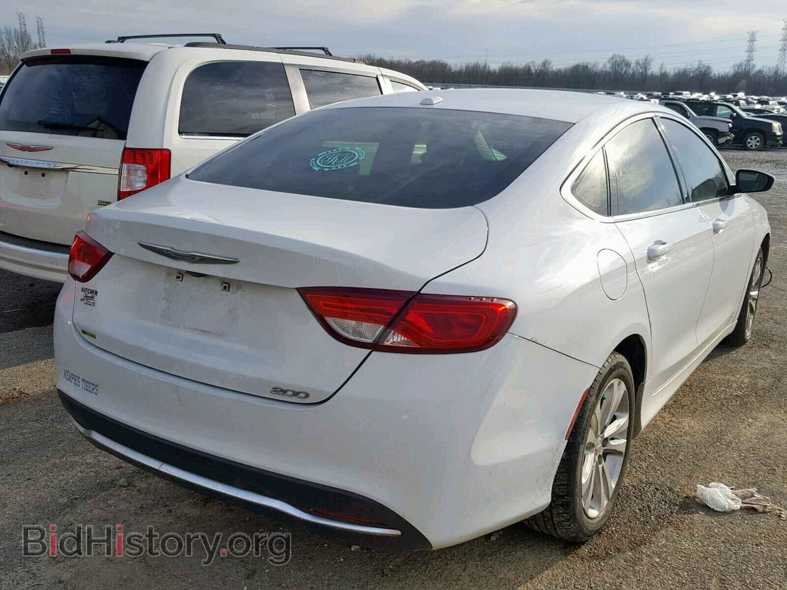 2015 CHRYSLER 200 - VIN: 1C3CCCAB8FN608371 - Фото 4