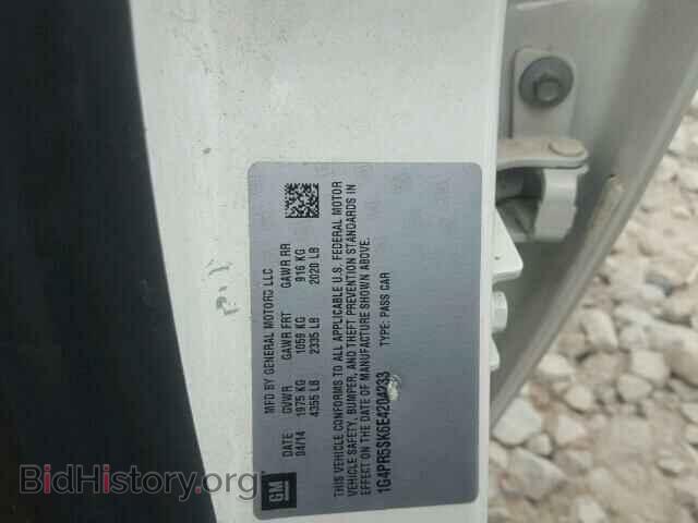 2014 BUICK VERANO - VIN: 1G4PR5SK6E4204233 - Фото 10