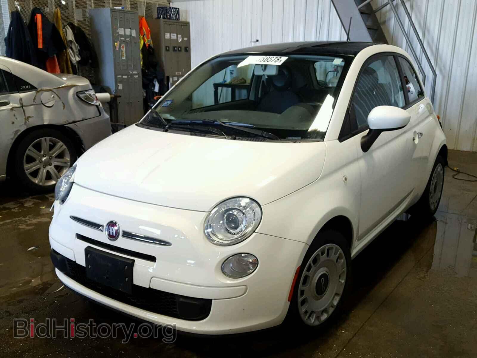2012 FIAT 500 - VIN: 3C3CFFAR3CT146318 - Фото 2