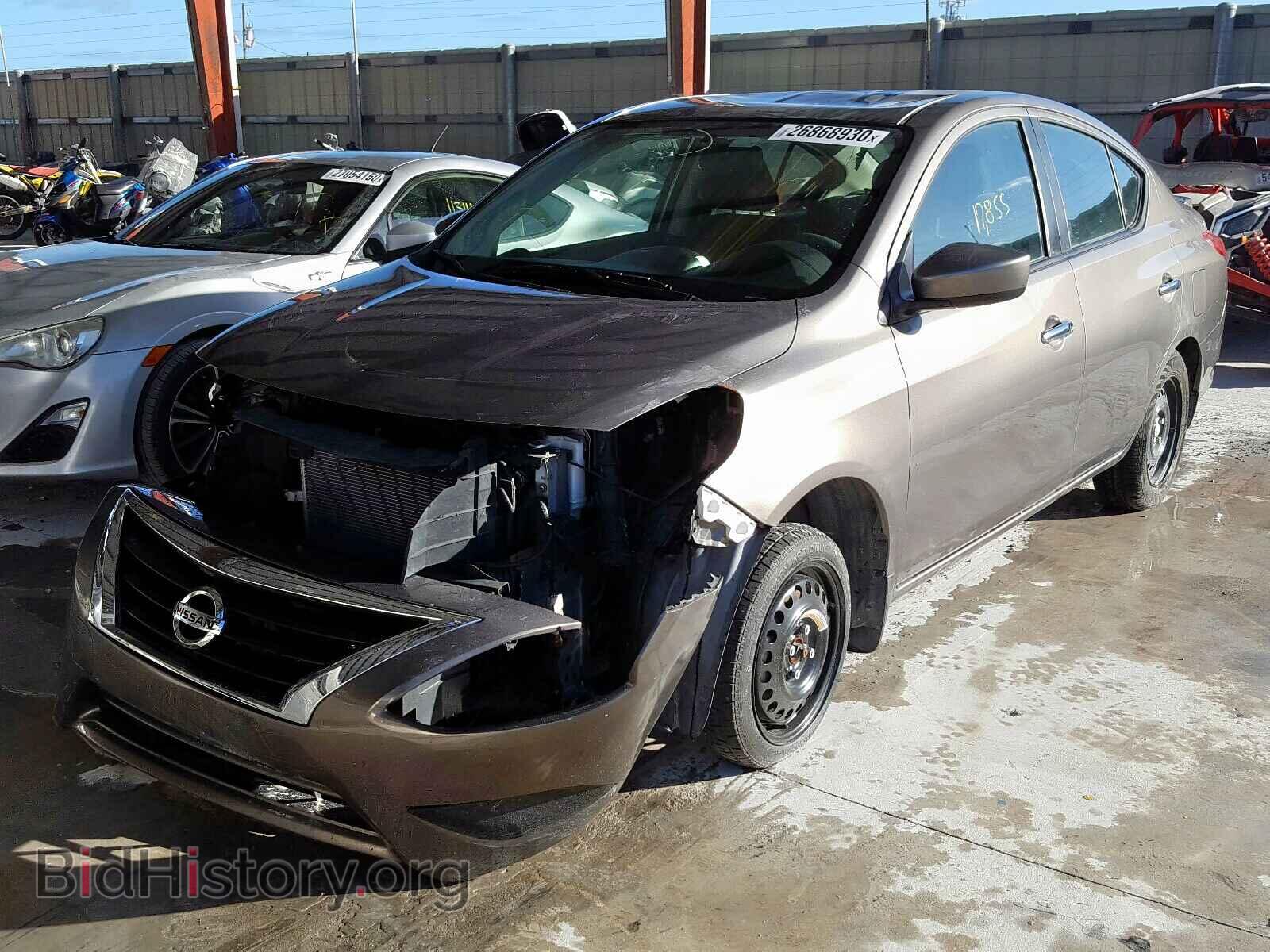 2017 NISSAN VERSA - VIN: 3N1CN7AP2HK466863 - Фото 2