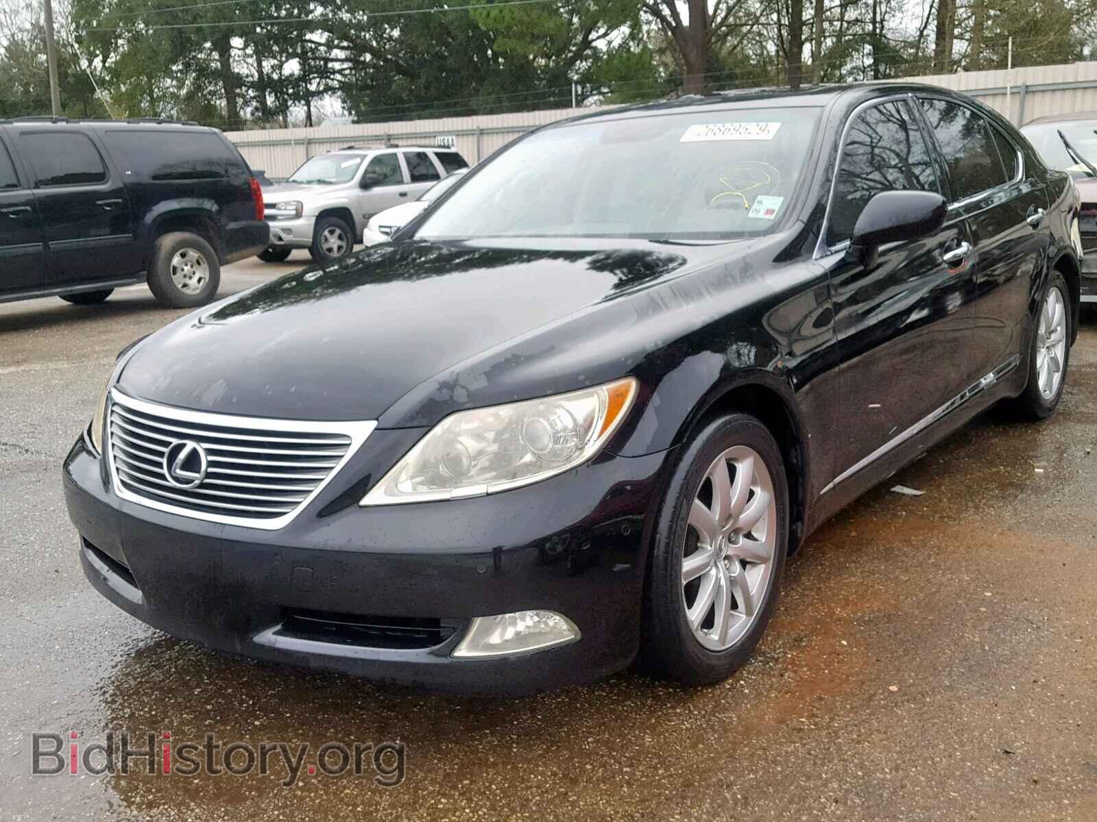 2008 LEXUS LS460 - VIN: JTHBL46F085059811 - Фото 2