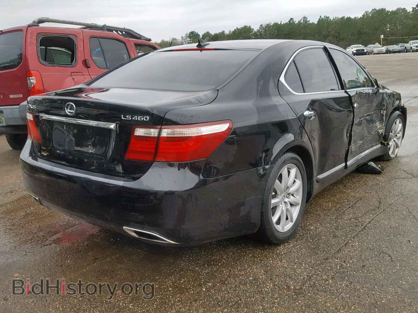 2008 LEXUS LS460 - VIN: JTHBL46F085059811 - Фото 4