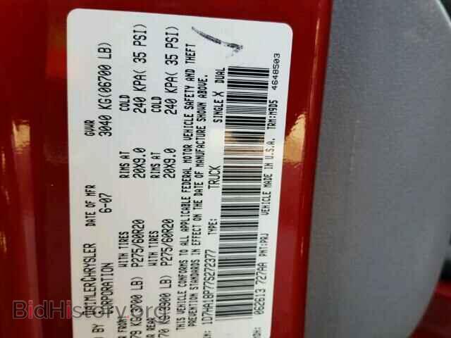 2007 DODGE RAM 1500 - VIN: 1D7HA18P77S272377 - Фото 10