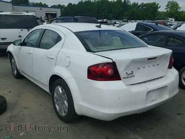 2013 DODGE AVENGER - VIN: 1C3CDZAB8DN581914 - Фото 3