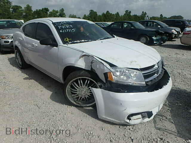 Фотография 1C3CDZAB8DN684086 - DODGE AVENGER 2013