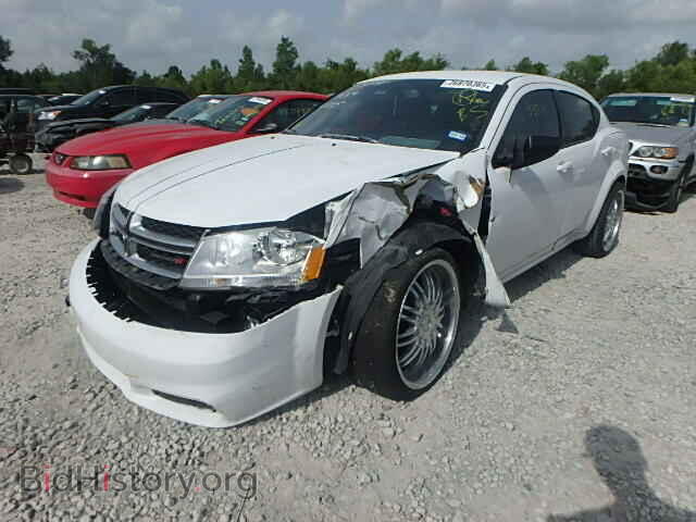 2013 DODGE AVENGER - VIN: 1C3CDZAB8DN684086 - Фото 2