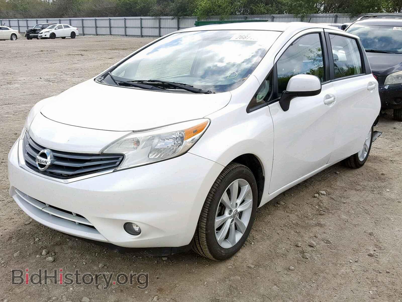 2014 NISSAN VERSA - VIN: 3N1CE2CP1EL360894 - Фото 2