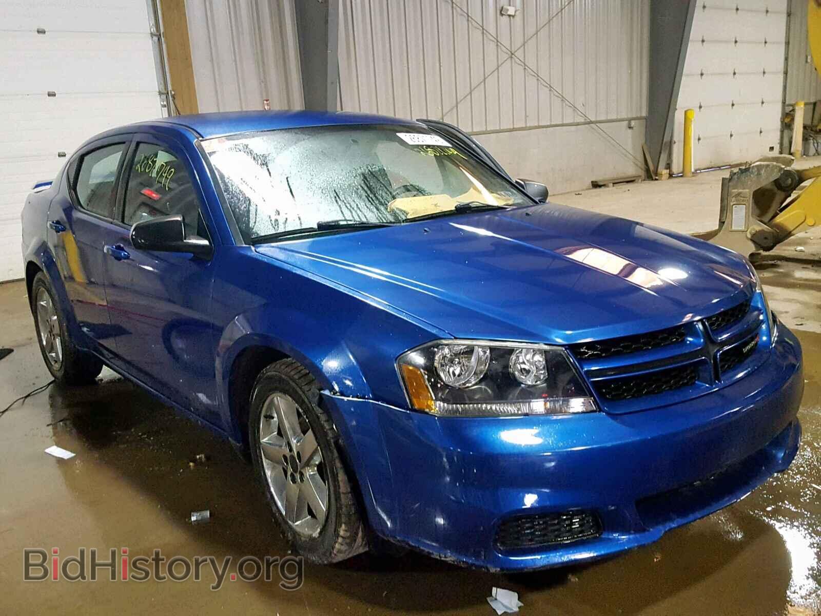 Photo 1C3CDZAG9DN768767 - DODGE AVENGER 2013