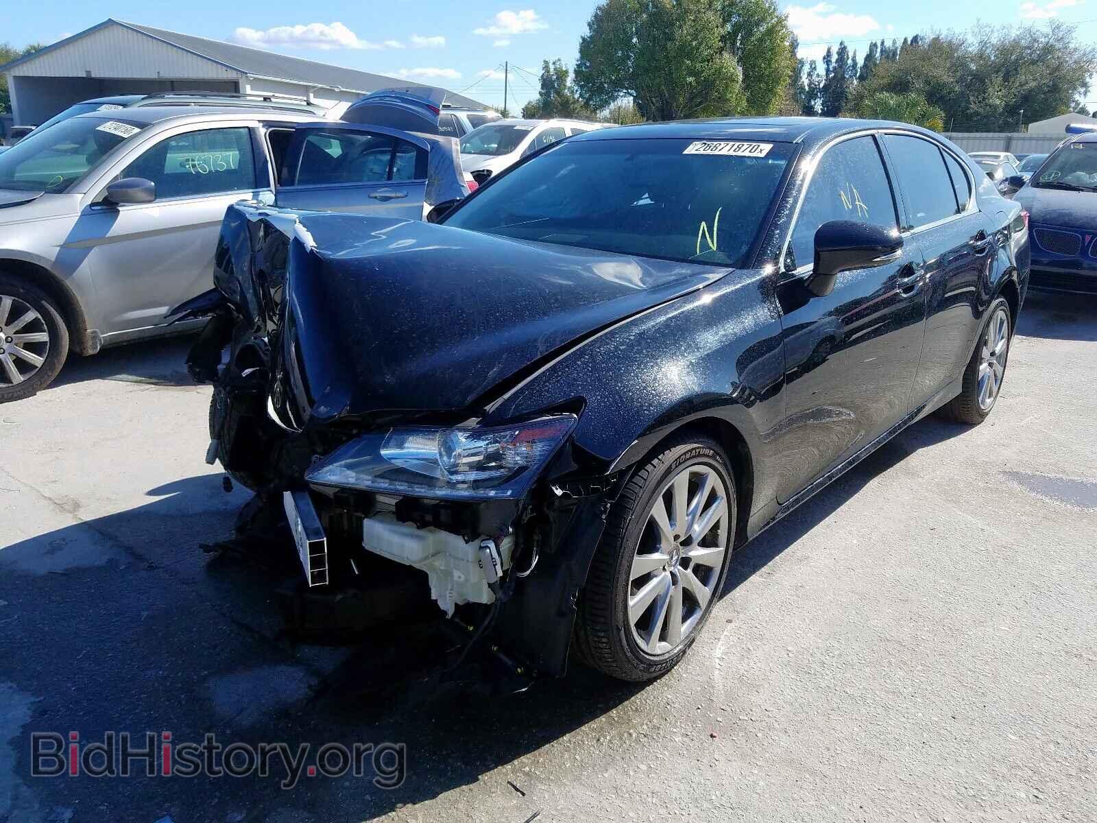 2013 LEXUS GS350 - VIN: JTHBE1BL4D5020797 - Фото 2