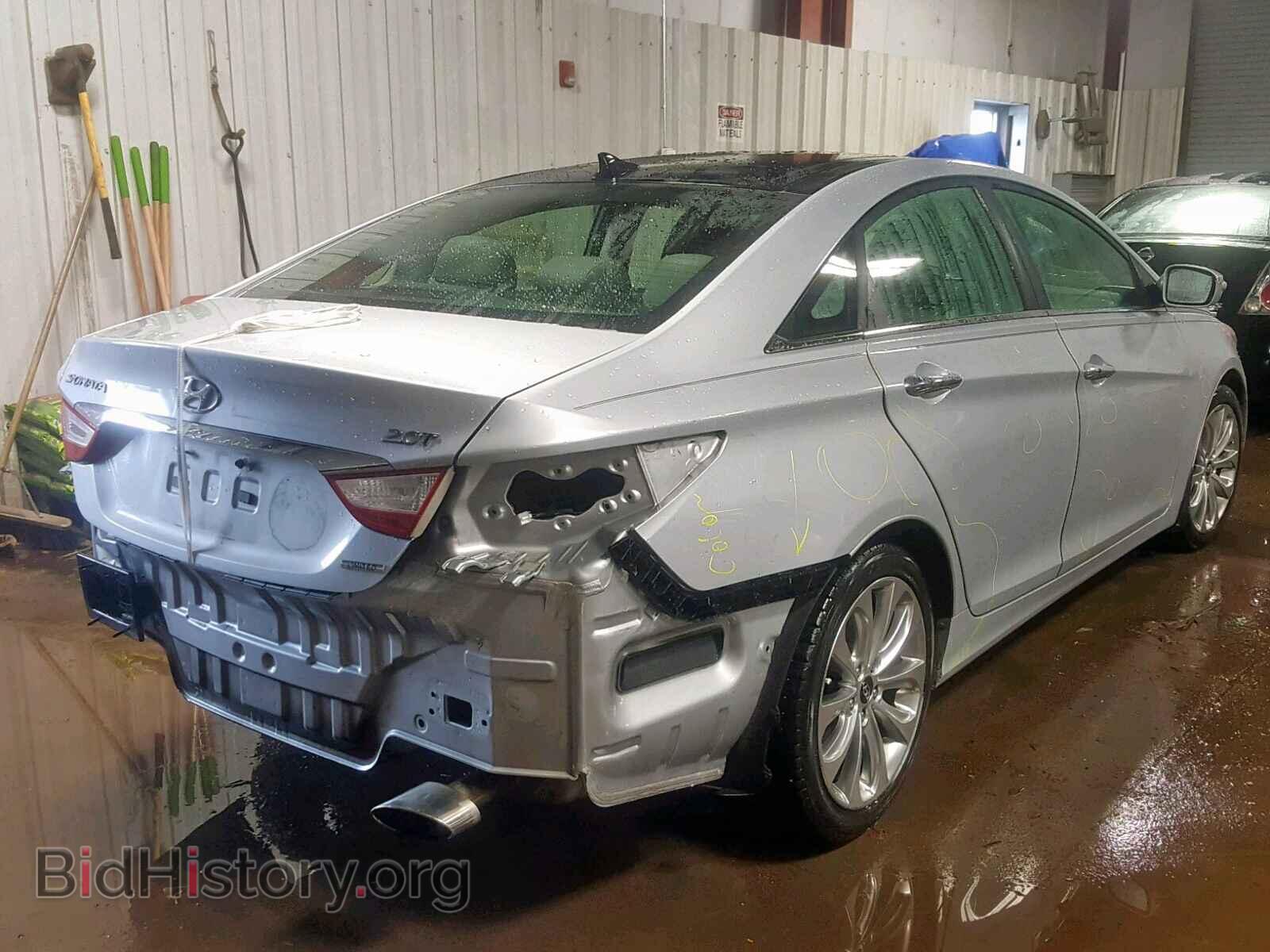 2012 HYUNDAI SONATA - VIN: 5NPEC4AB3CH447708 - Photo 4