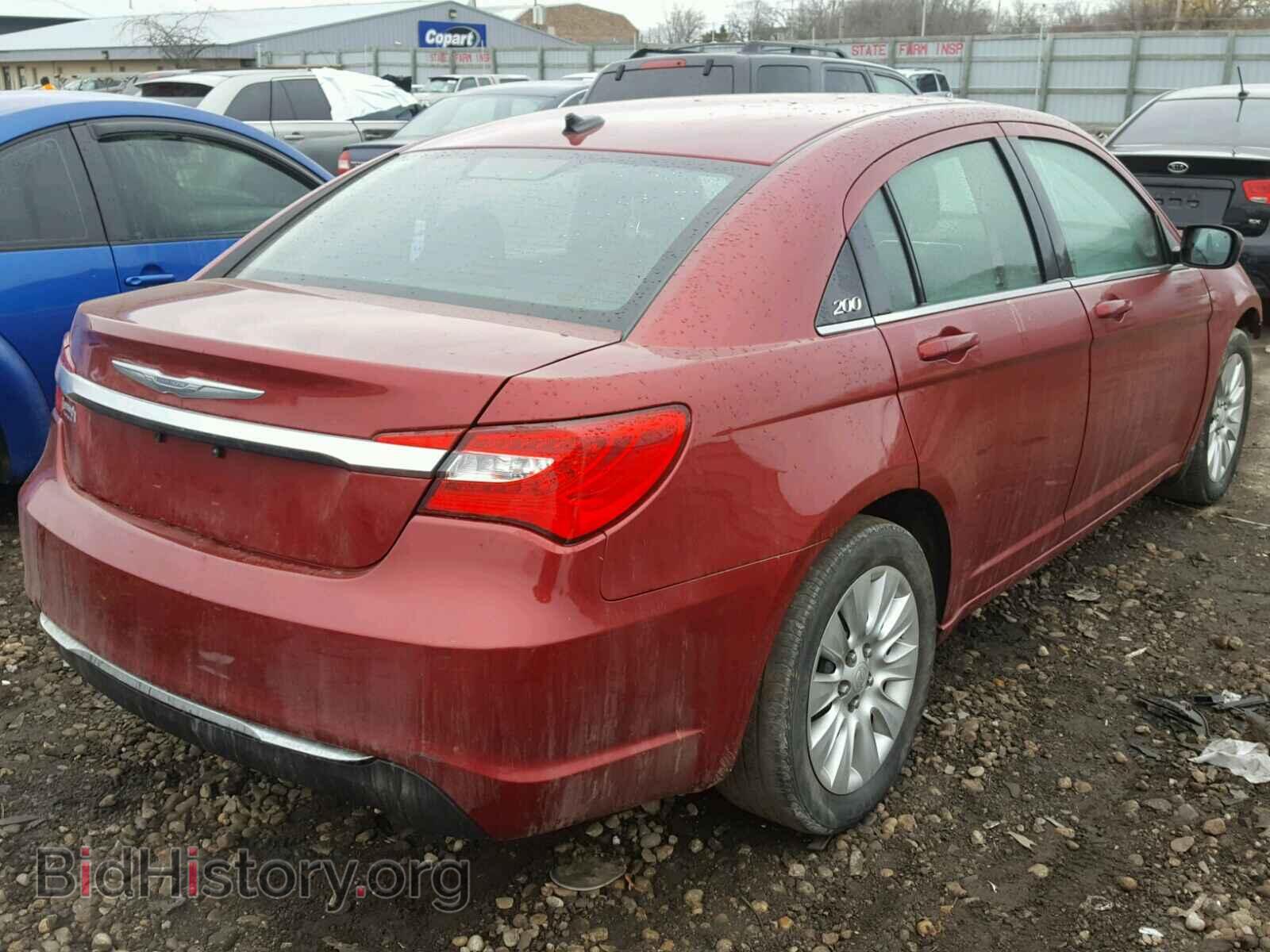 2013 CHRYSLER 200 - VIN: 1C3CCBAB7DN641059 - Фото 4