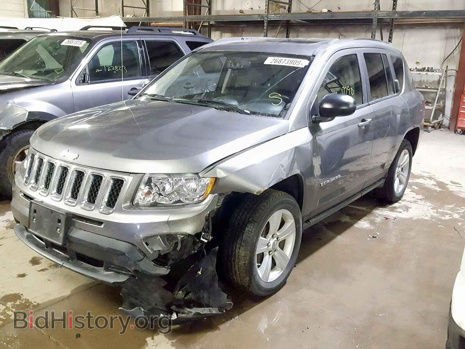 2012 JEEP COMPASS LA - VIN: 1C4NJDEB6CD676227 - Фото 2