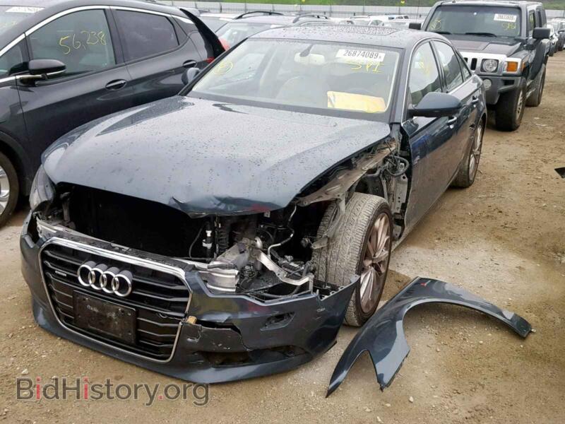 2012 Audi A6 (VIN WAUGGAFC7CN050237) — фото 2 из 10
