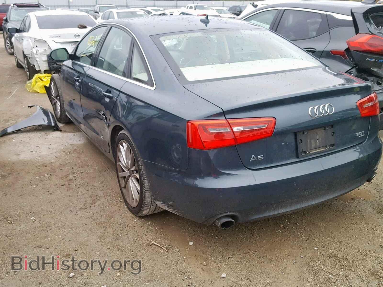 2012 AUDI A6 - VIN: WAUGGAFC7CN050237 - Фото 3