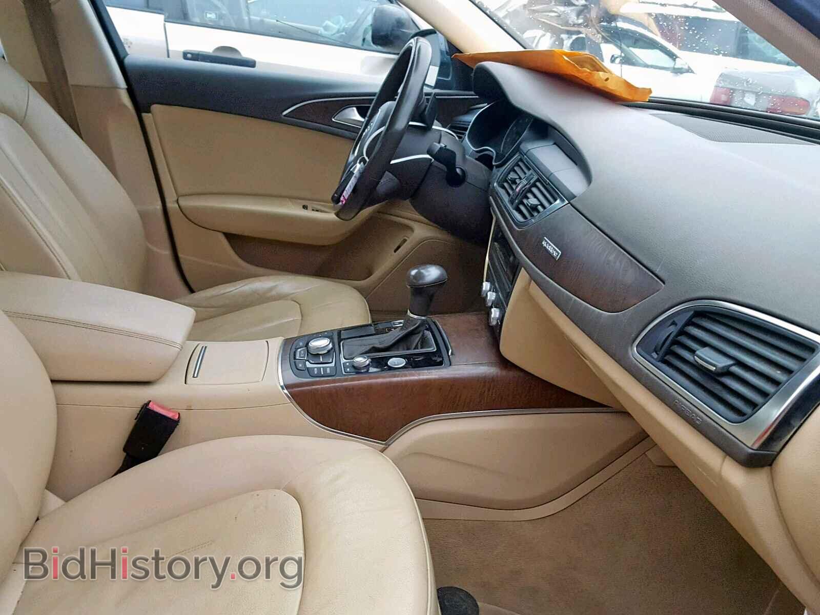 2012 AUDI A6 - VIN: WAUGGAFC7CN050237 - Фото 5
