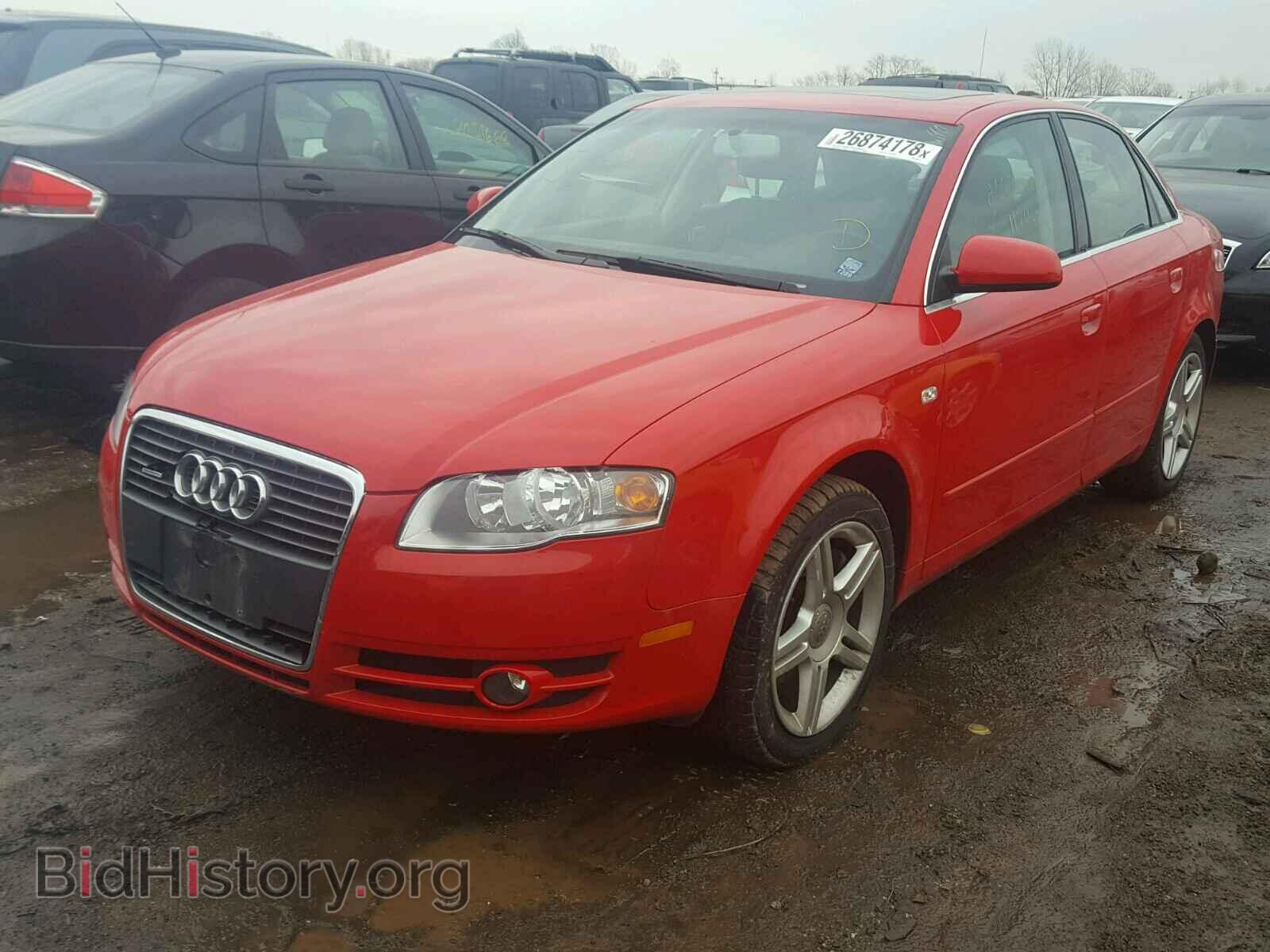 2007 AUDI A4 - VIN: WAUDF78E77A059122 - Фото 2