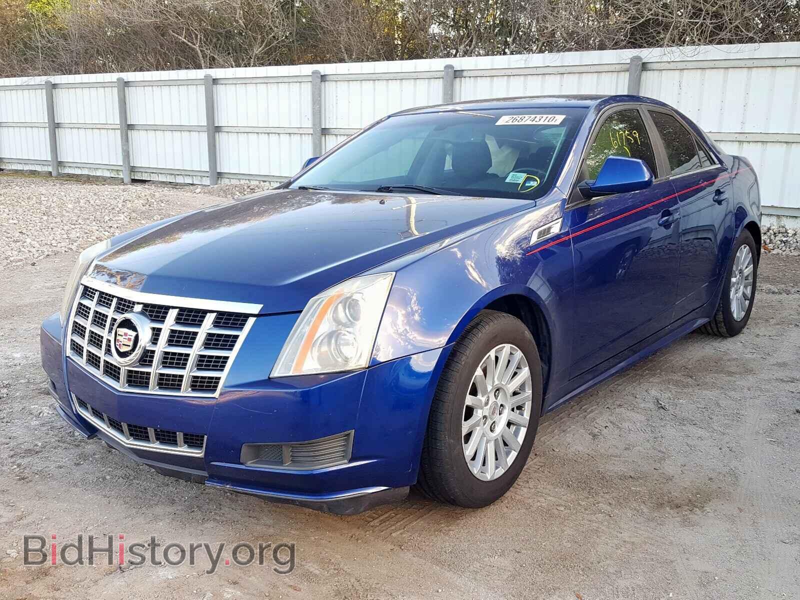 2013 CADILLAC CTS - VIN: 1G6DE5E52D0131704 - Фото 2