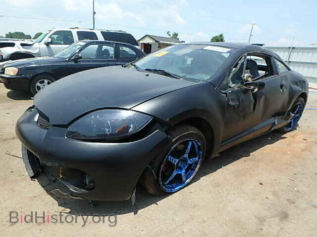 2006 MITSUBISHI ECLIPSE - VIN: 4A3AK34T26E009344 - Фото 2