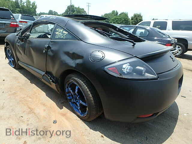 2006 MITSUBISHI ECLIPSE - VIN: 4A3AK34T26E009344 - Фото 3