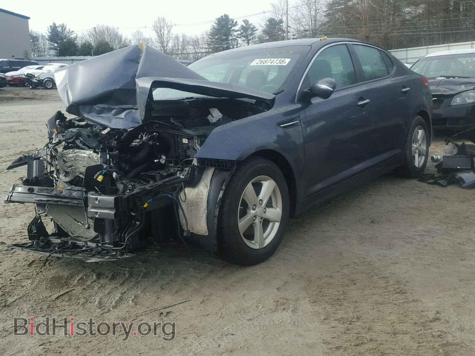 2015 KIA OPTIMA - VIN: KNAGM4A75F5612600 - Фото 2