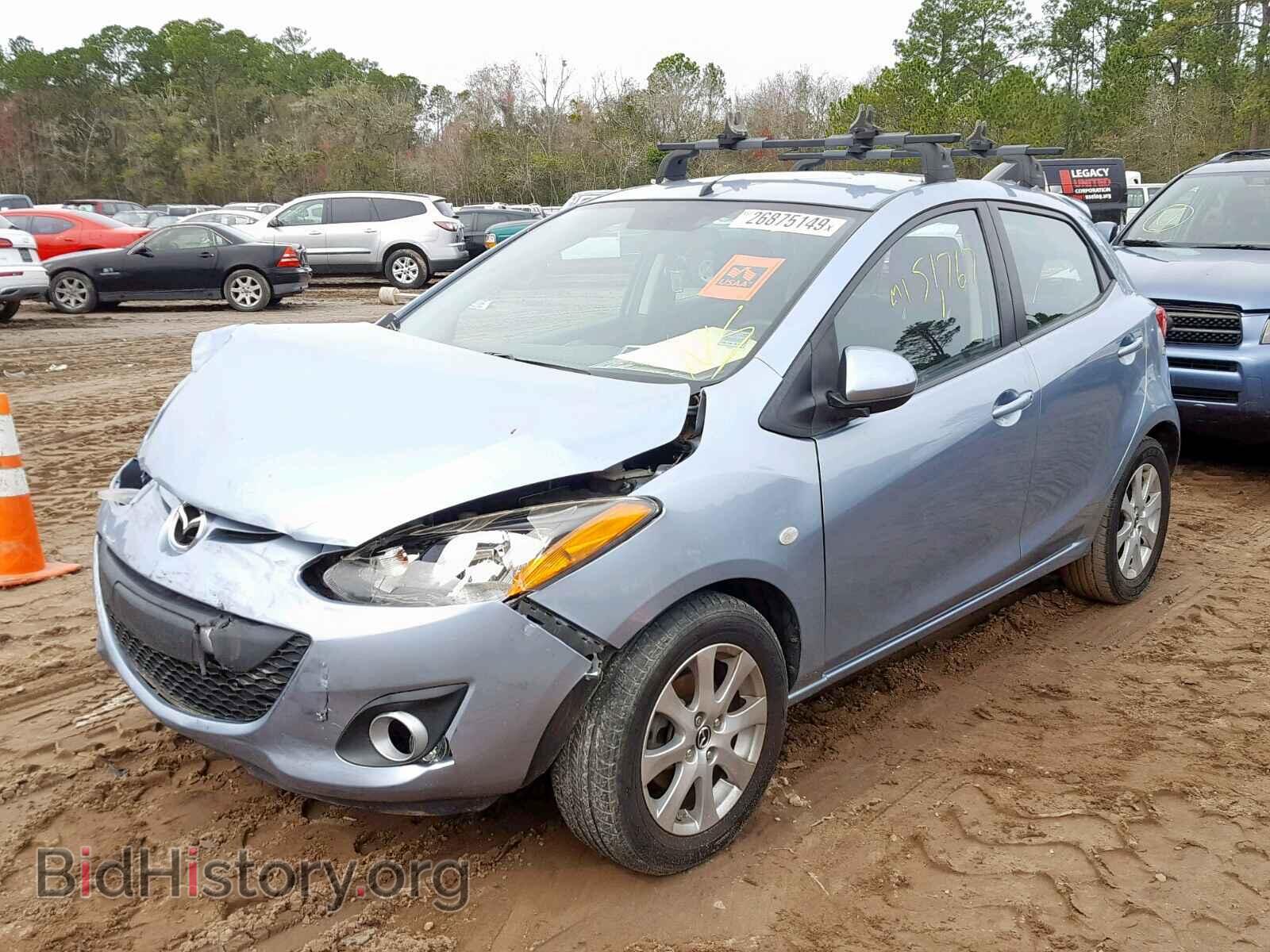 2013 MAZDA 2 - VIN: JM1DE1LYXD0166199 - Photo 2