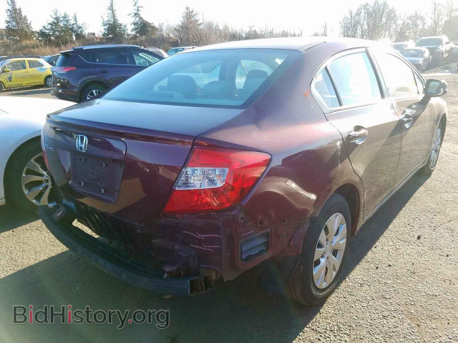 2012 HONDA CIVIC LX - VIN: 19XFB2F52CE327689 - Фото 4