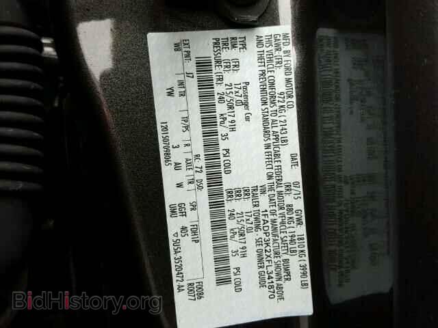 2015 FORD FOCUS - VIN: 1FADP3K2XFL341870 - Фото 10