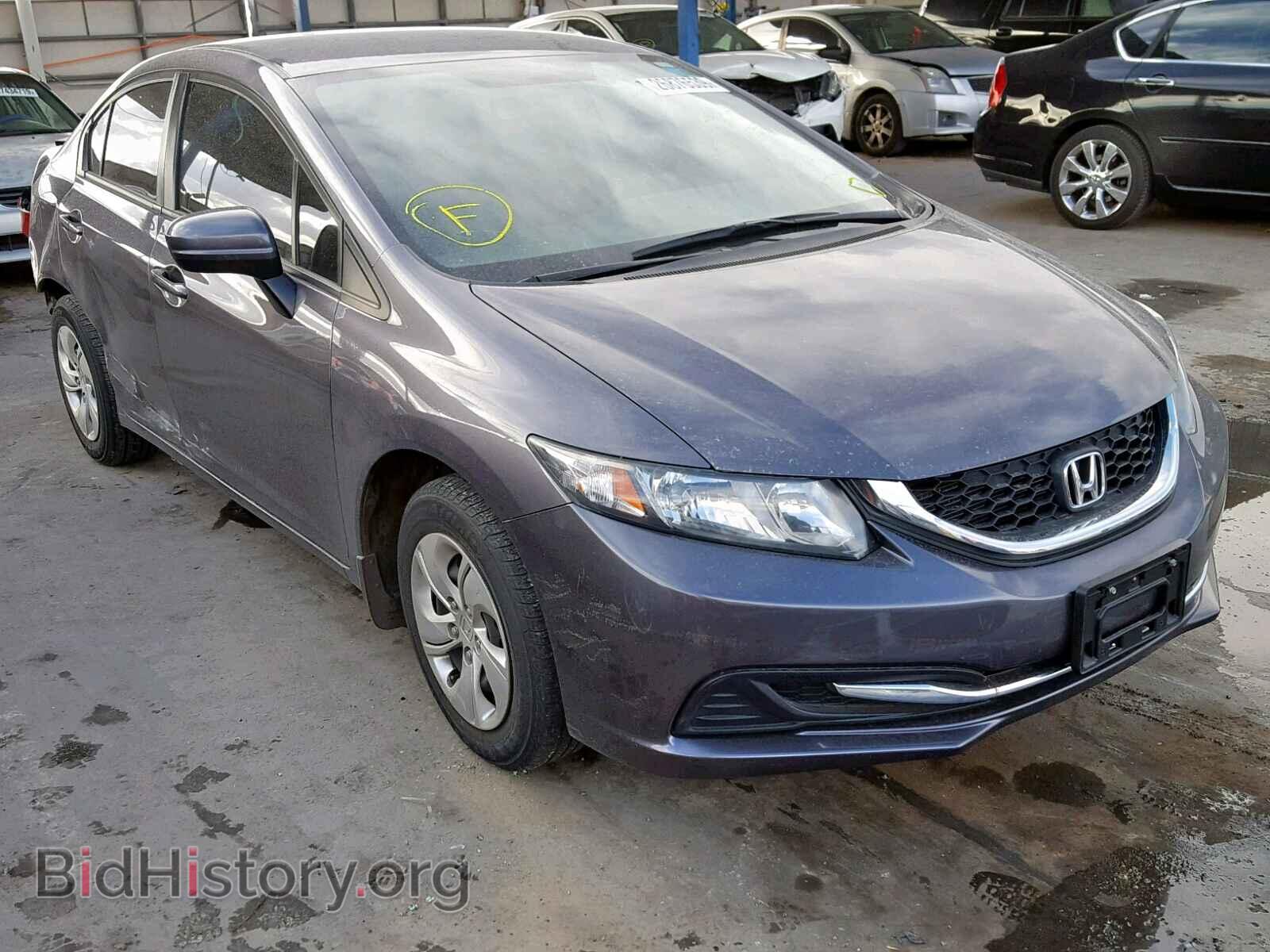 Фотография 19XFB2F56EE081426 - HONDA CIVIC LX 2014