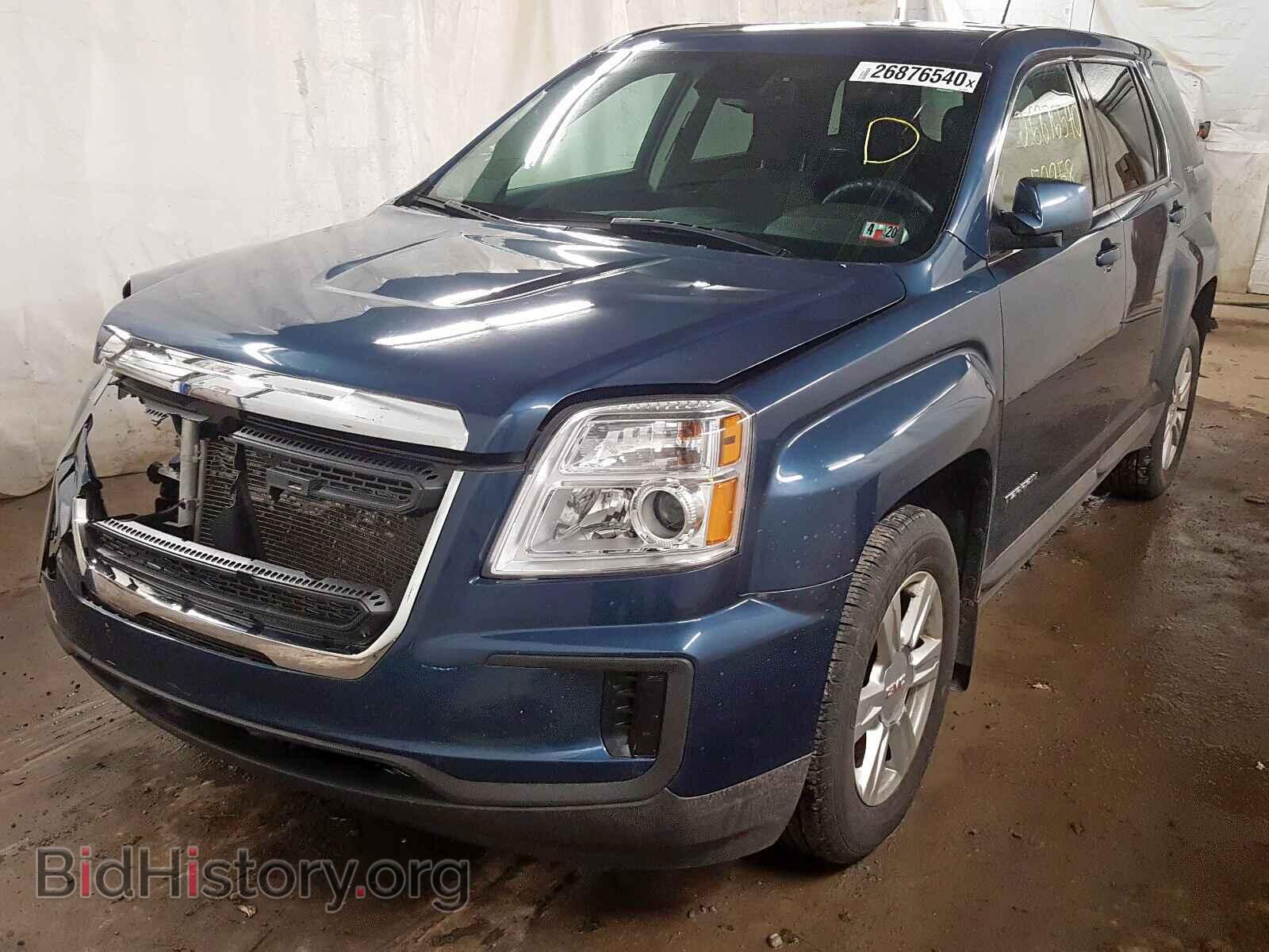 2016 GMC TERRAIN - VIN: 2GKFLSEK2G6234248 - Фото 2