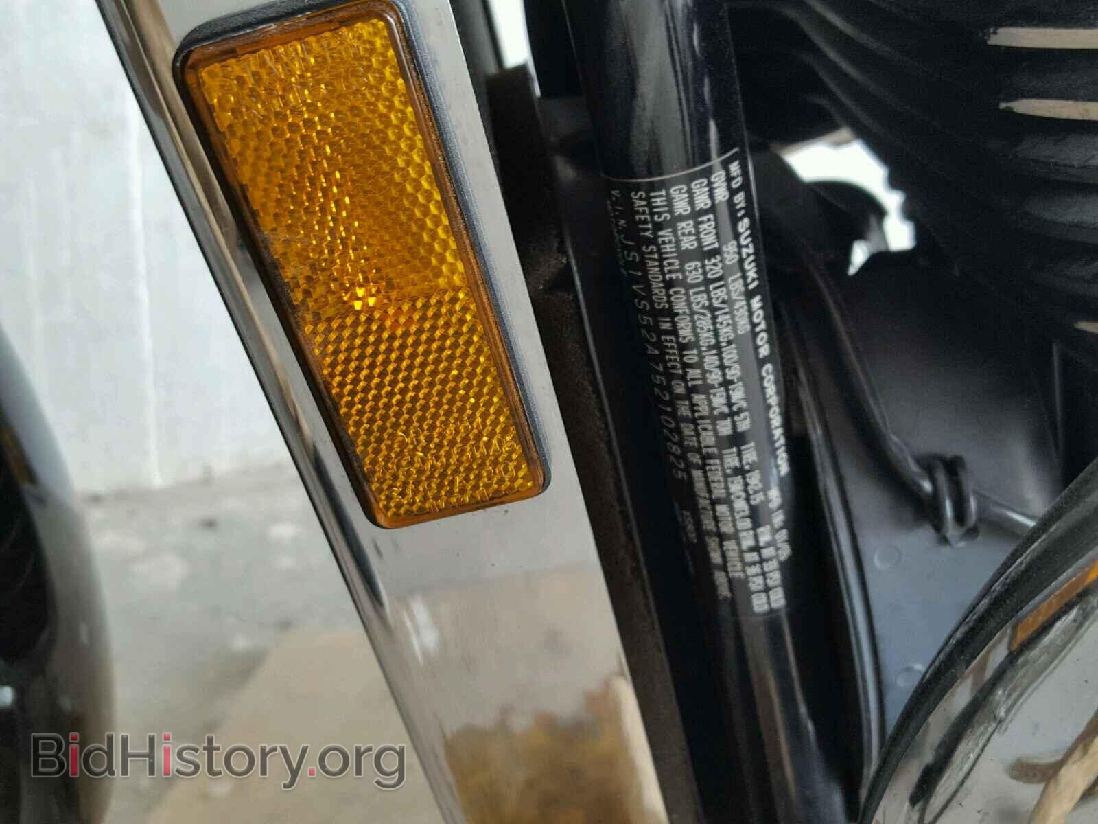 2005 SUZUKI CYCLE VS - VIN: JS1VS52A752102825 - Photo 10