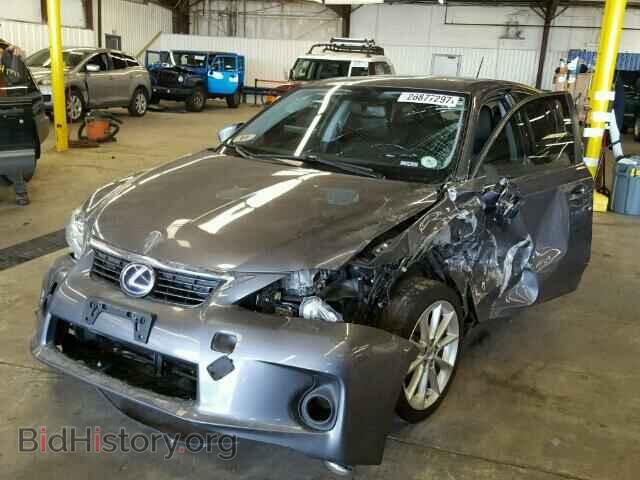 2012 LEXUS CT 200 - VIN: JTHKD5BHXC2100708 - Фото 2