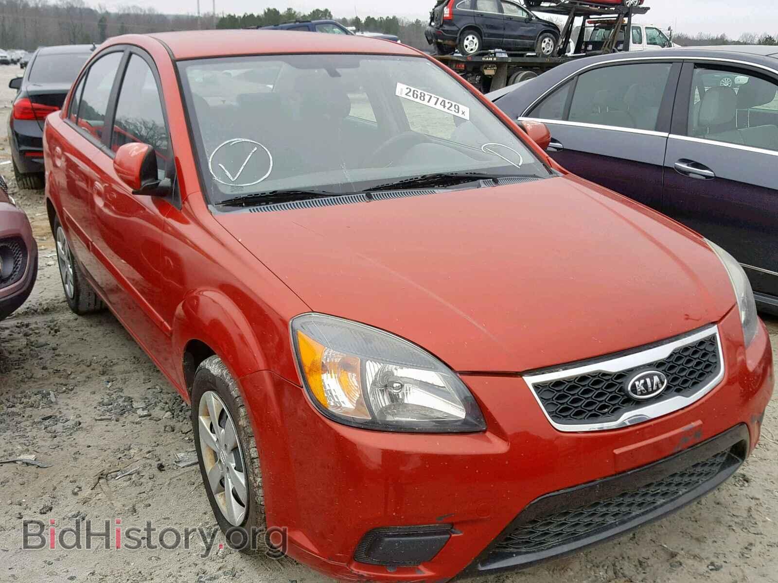 Photo KNADH4A30B6917625 - KIA RIO BASE 2011