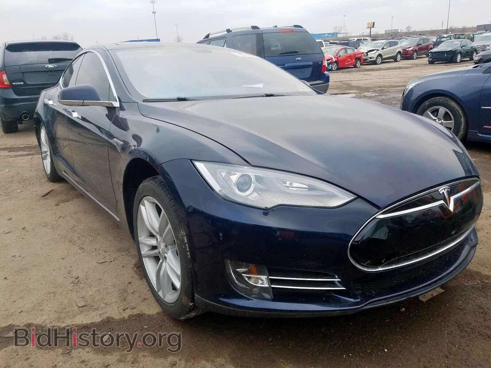 Photo 5YJSA1S10EFP45213 - TESLA MODEL S 2014