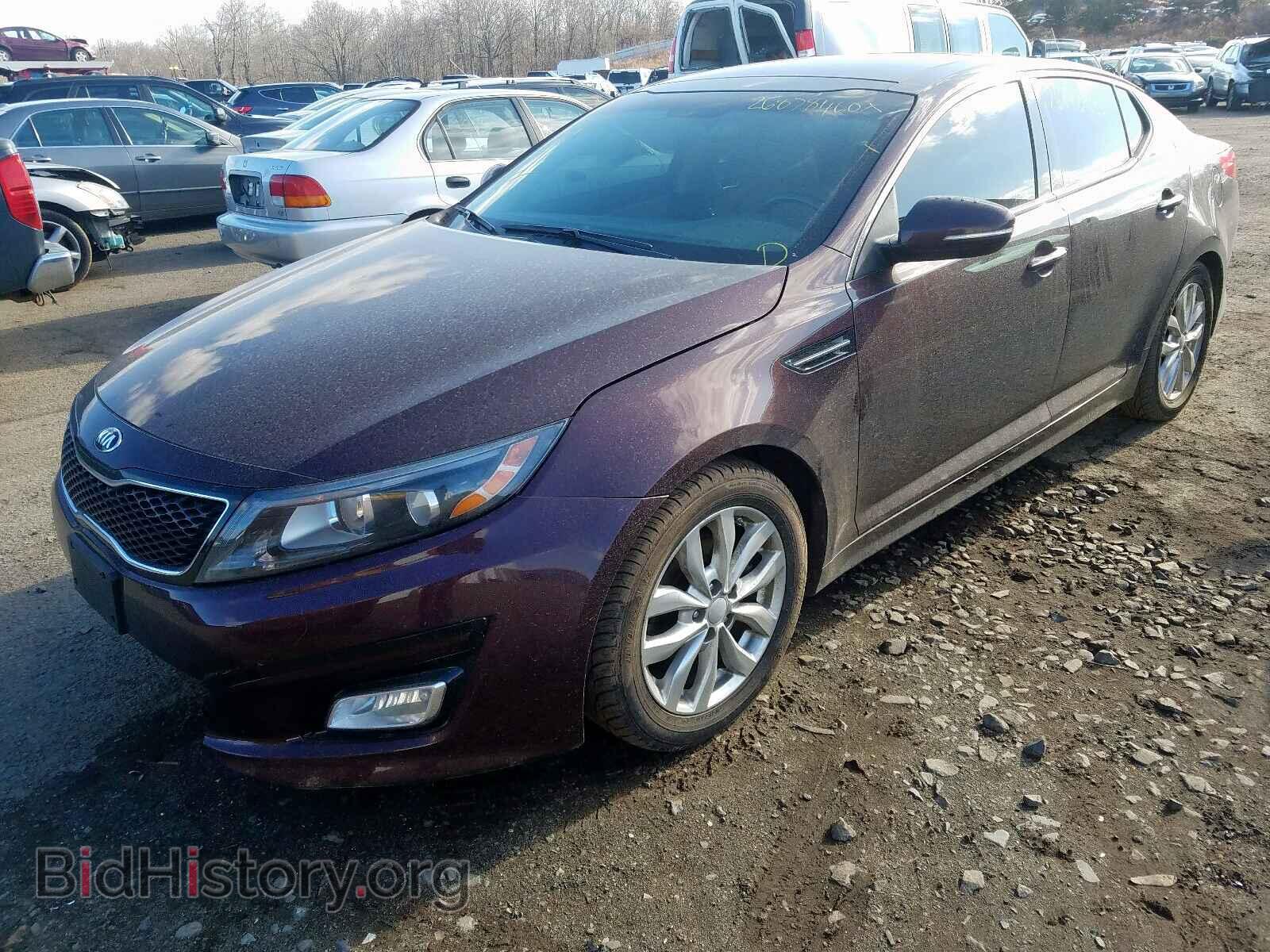 2015 KIA OPTIMA EX - VIN: 5XXGN4A73FG356887 - Фото 2