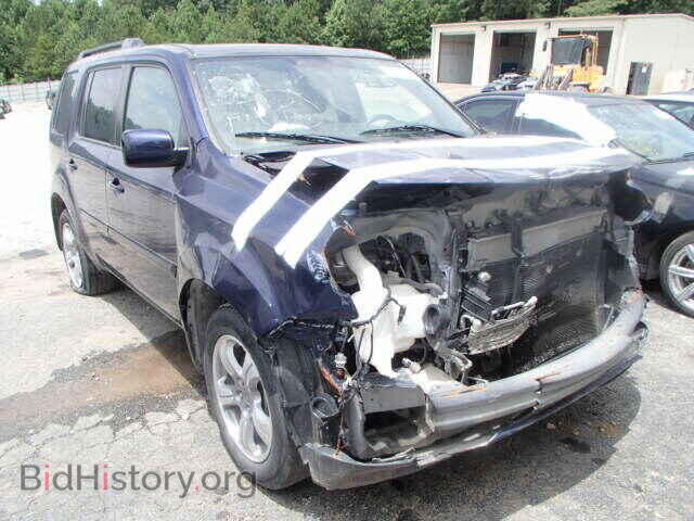 Фотография 5FNYF4H56DB018101 - HONDA PILOT 2013