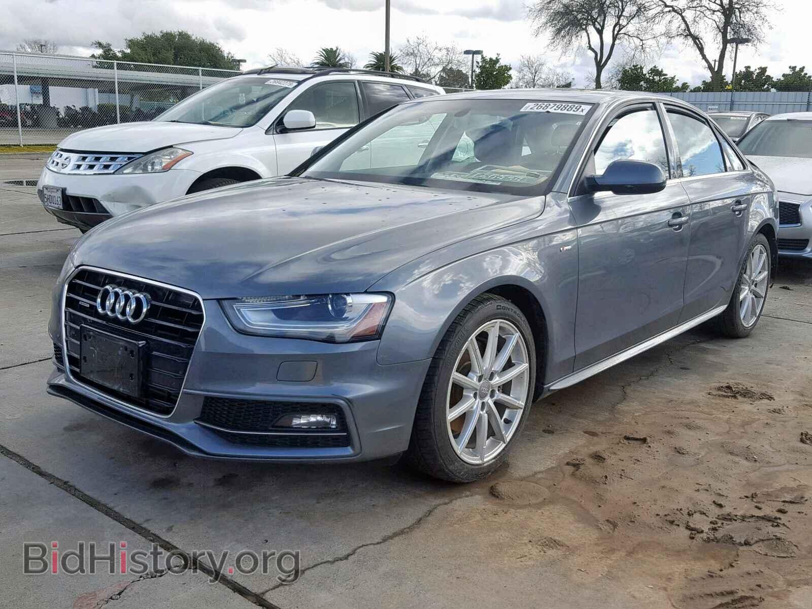 2014 AUDI A4 - VIN: WAUFFAFL5EN007484 - Фото 2