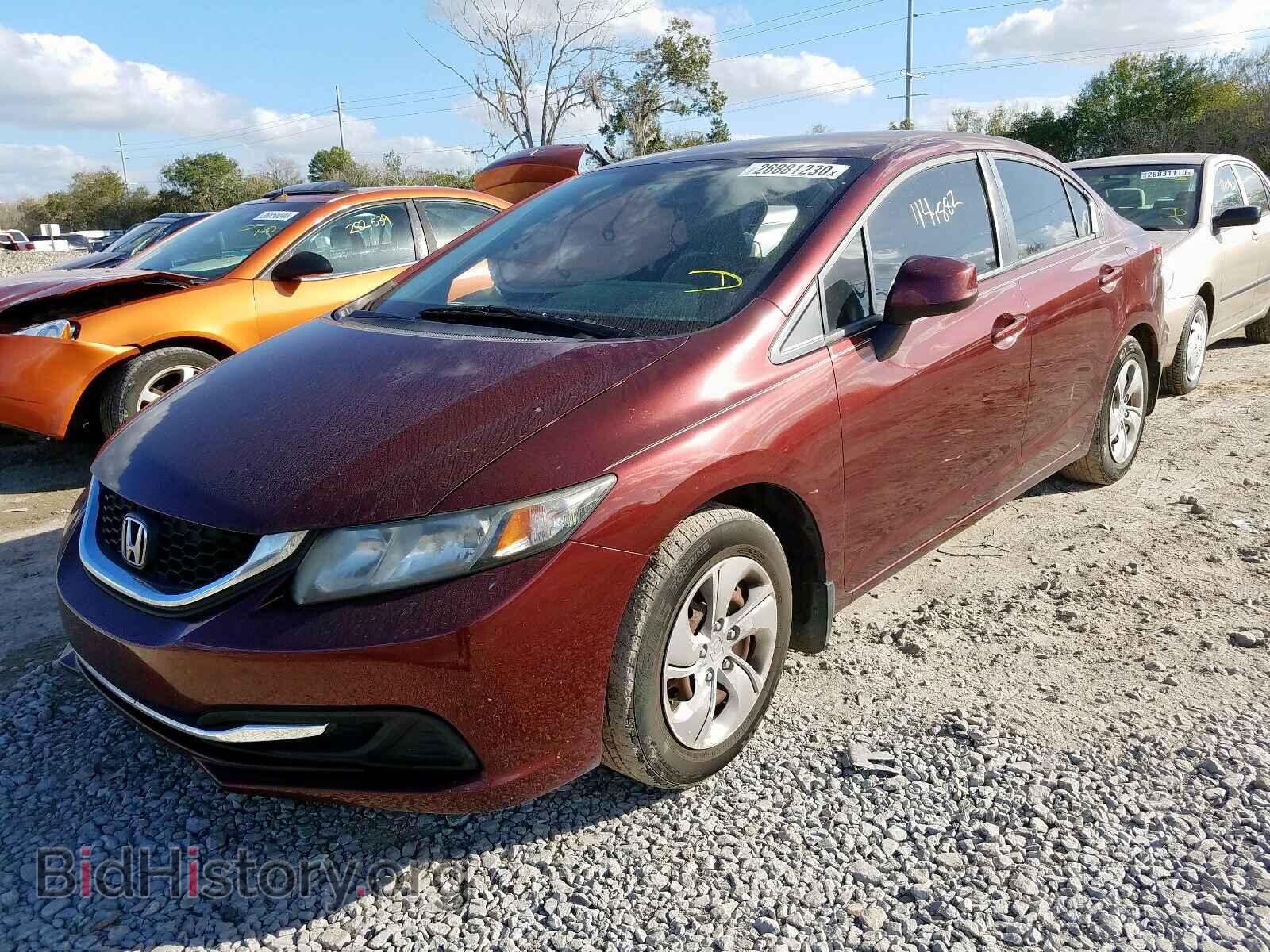2013 HONDA CIVIC - VIN: 19XFB2F59DE025799 - Фото 2