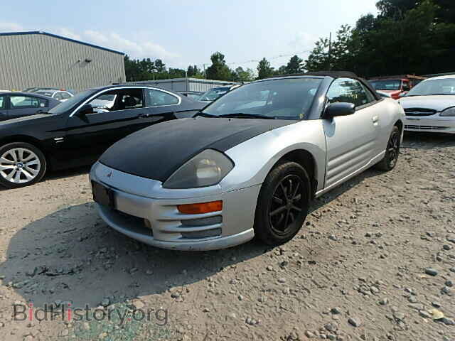 2001 MITSUBISHI ECLIPSE - VIN: 4A3AE45G31E017119 - Фото 2