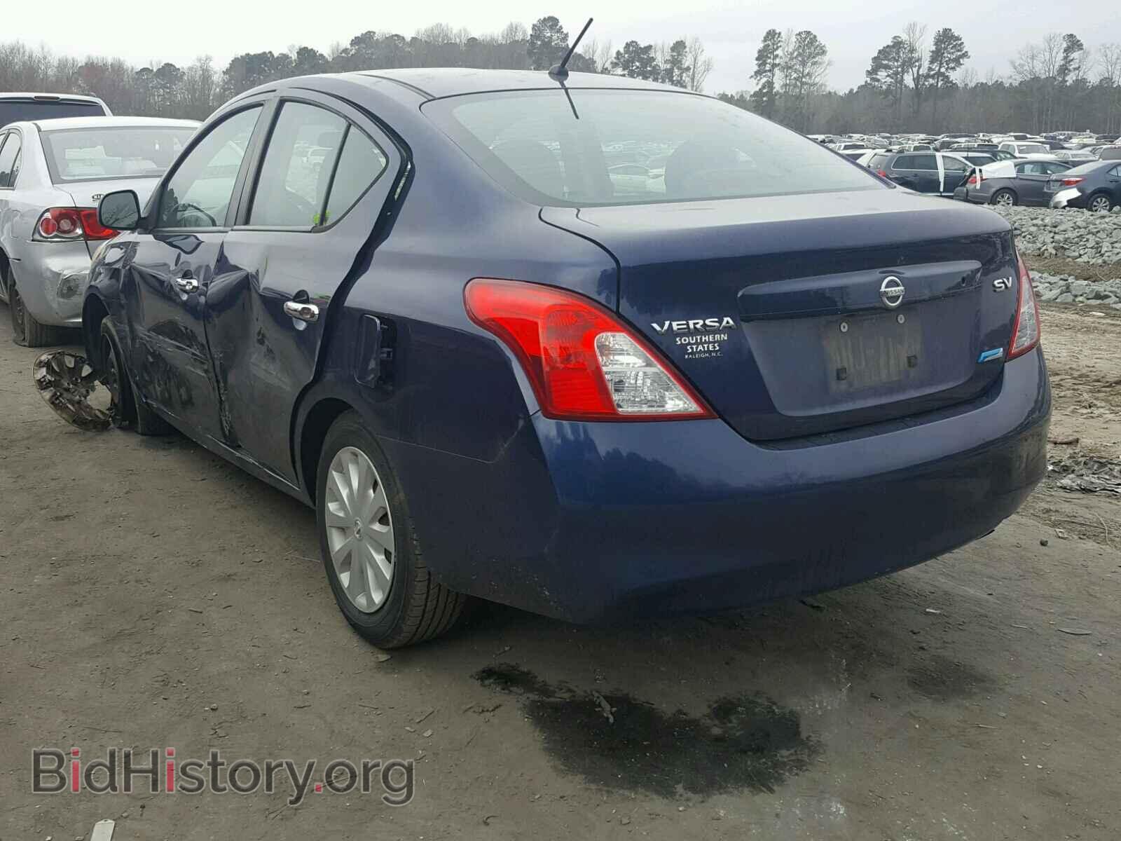 2012 NISSAN VERSA - VIN: 3N1CN7AP6CL818104 - Фото 3