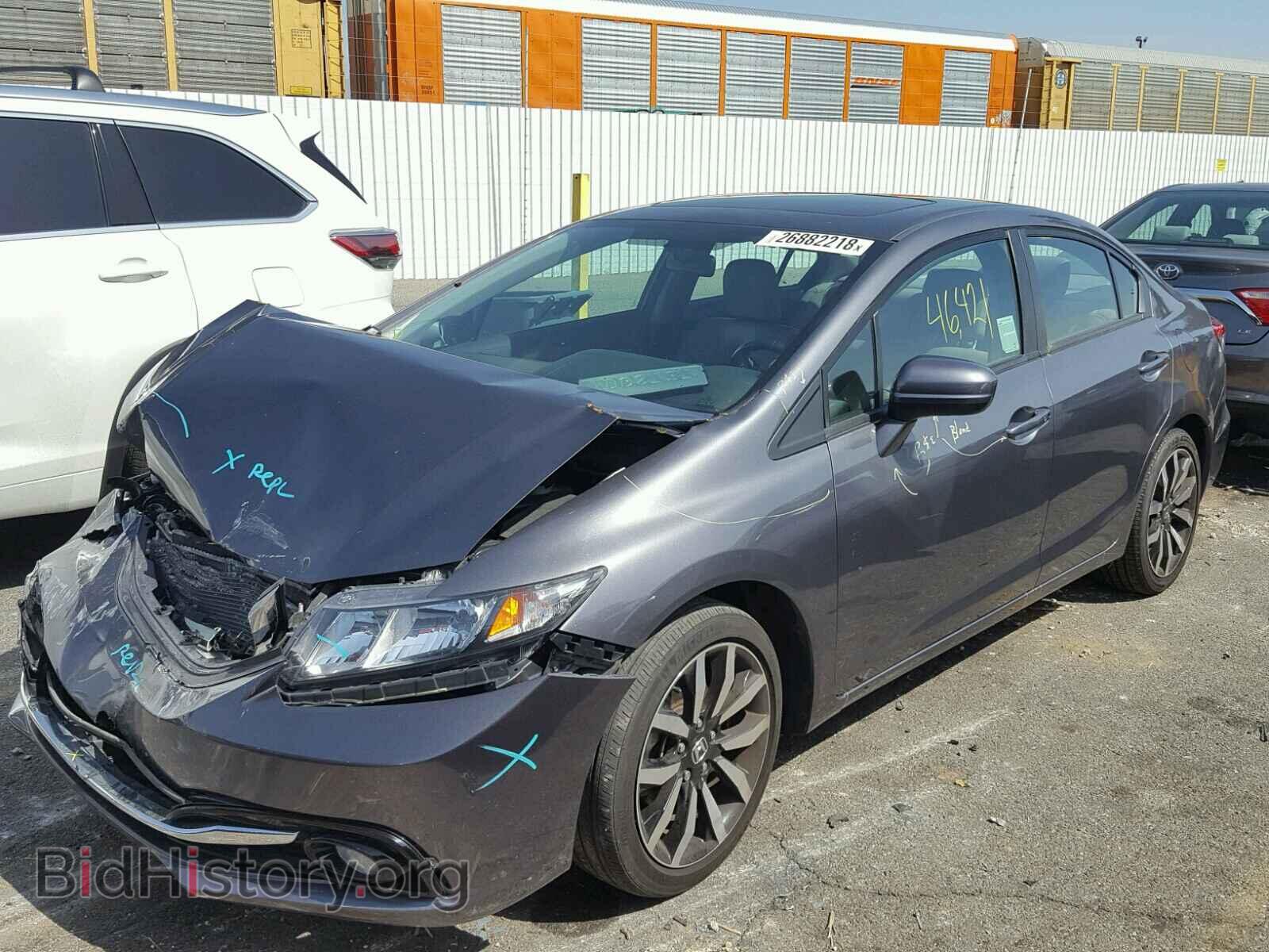 2014 HONDA CIVIC - VIN: 19XFB2F93EE202447 - Фото 2