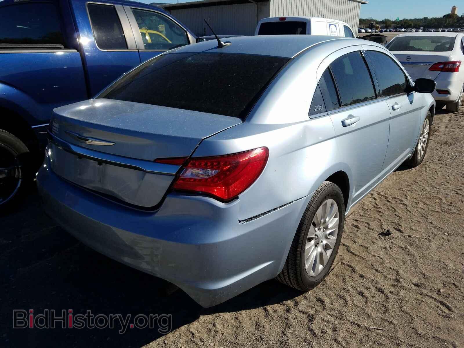 2013 CHRYSLER 200 - VIN: 1C3CCBABXDN689767 - Фото 4