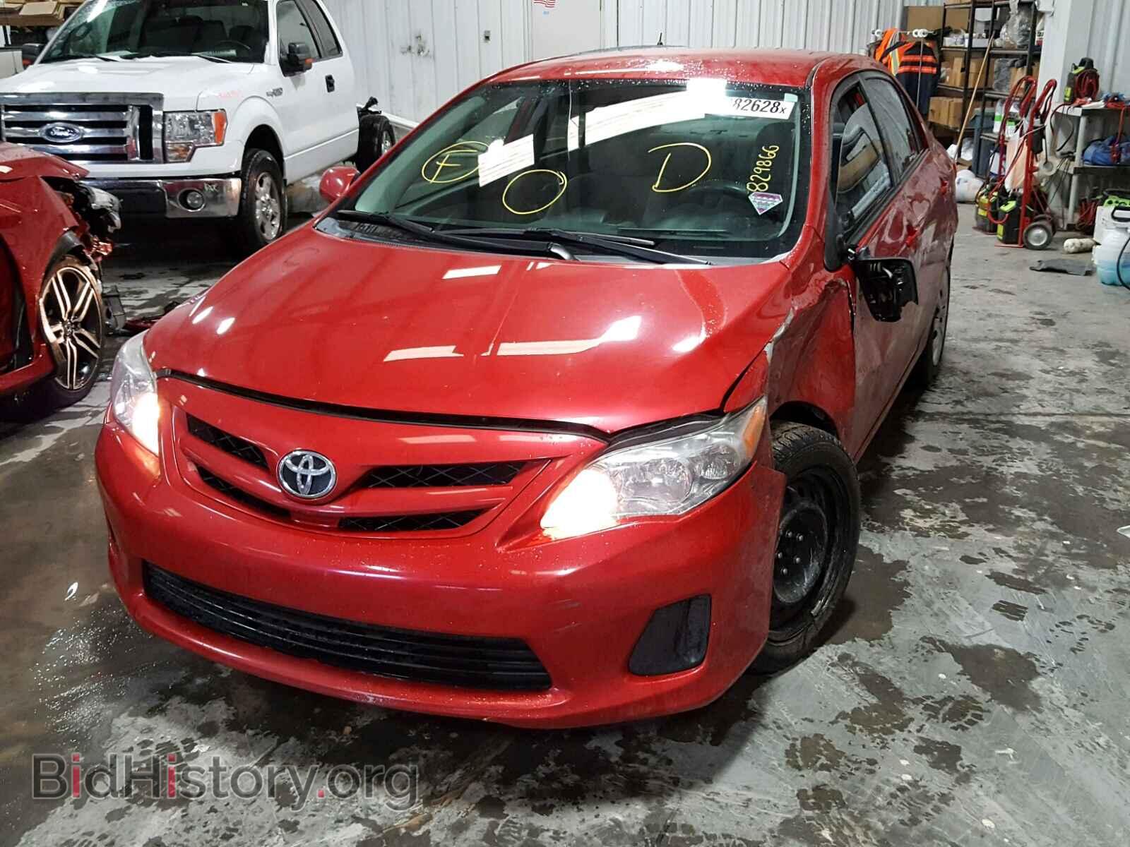 2012 TOYOTA COROLLA BA - VIN: 2T1BU4EE4CC829866 - Фото 2