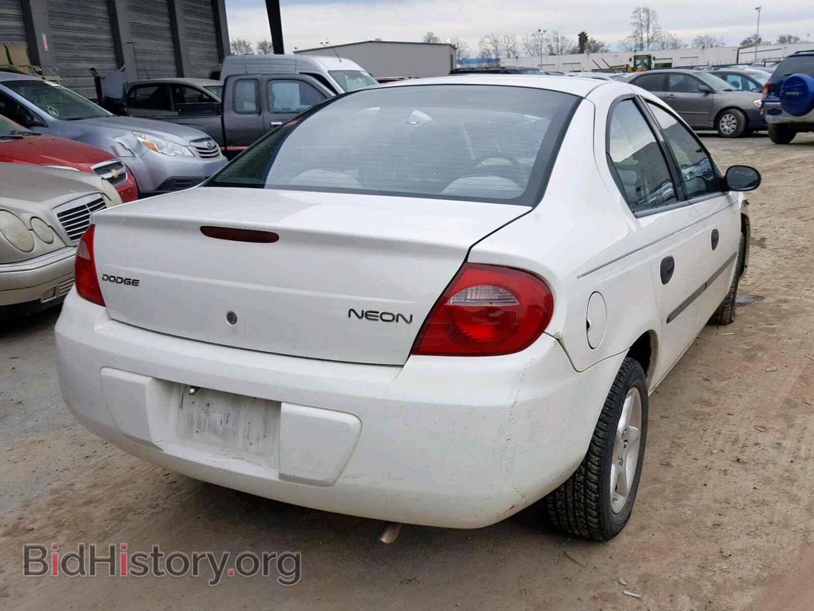 2004 DODGE NEON - VIN: 1B3ES26C34D590174 - Фото 4