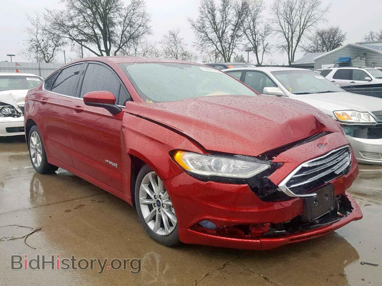 Фотография 3FA6P0LUXHR306614 - FORD FUSION SE 2017