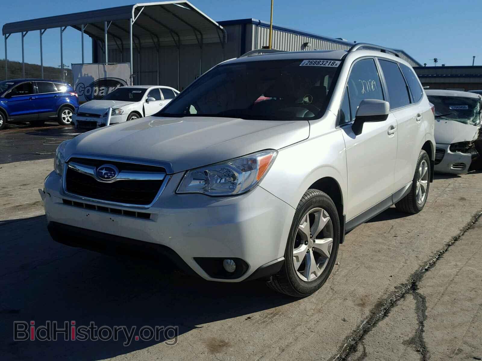 2015 SUBARU FORESTER - VIN: JF2SJAHC2FH414564 - Фото 2
