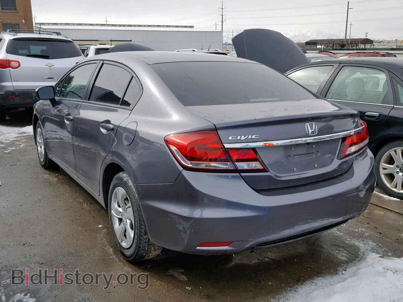 2014 HONDA CIVIC LX - VIN: 19XFB2F52EE014855 - Фото 3